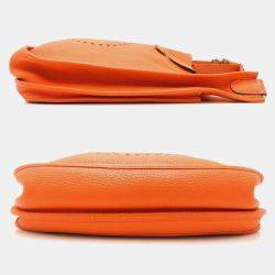 Hermes Evelyn 3 GM  Potiron Shoulder Bag