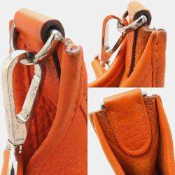 Hermes Evelyn 3 GM  Potiron Shoulder Bag