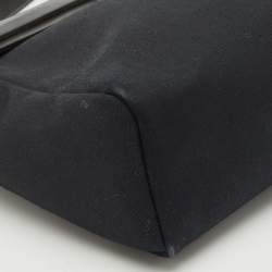 Pre Owned Hermes Black Canvas and Leather Herbag 31 Bag