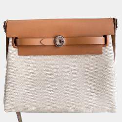 Hermes Herbag Zip Mini Gold Bag