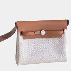 Hermes Herbag Zip Mini Gold Bag