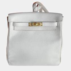 Hermes Ado Backpack Glacier White