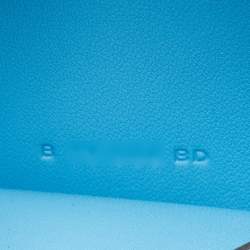 Pre Owned Hermès Celeste Epsom Leather Constance Slim Wallet