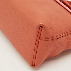Hermes Terre Battue/Rose Confetti Togo and Swift Leather Palladium Finish 24/24 29 Bag
