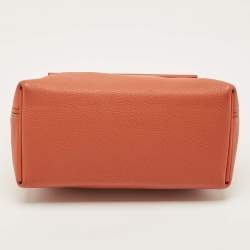 Hermes Terre Battue/Rose Confetti Togo and Swift Leather Palladium Finish 24/24 29 Bag