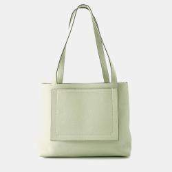 Hermes Cabas Sellier 31 Grineve Taurillon Clemence Bag