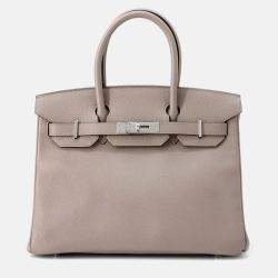 Hermès Birkin Gris Asphalt Epsom 30 Hand Bag