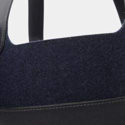 Hermes Picotin Lock PM Go Team  Caban Blue W Swift Feutre Nuit Handbag 