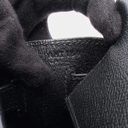 Hermes Kelly 32 Black A Epsom Leathe Inside Stitched r Bag