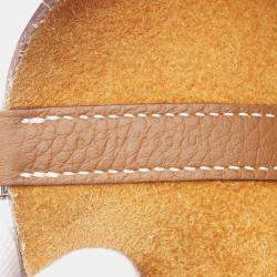 Hermes Picotin Gold B Taurillon Clemence Leather Bag