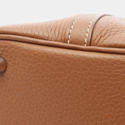 Hermes Picotin Gold B Taurillon Clemence Leather Bag