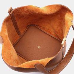 Hermes Picotin Lock Gold  W Taurillon Clemence Bag