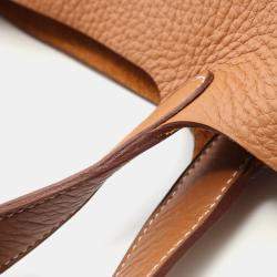 Hermes Picotin Lock  Gold  W Taurillon Clemence Bag