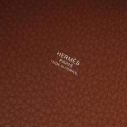 Hermes Picotin Lock  Gold  W Taurillon Clemence Bag