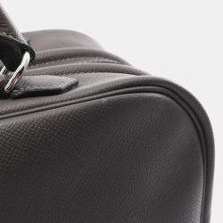 Pre Owned Hermes Sac En Vie Graphite Epsom Leather Shoulder Bag