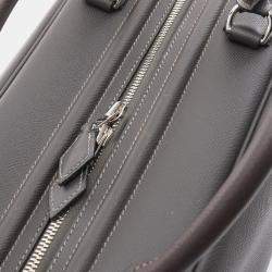 Pre Owned Hermes Sac En Vie Graphite Epsom Leather Shoulder Bag