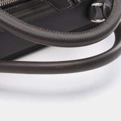 Pre Owned Hermes Sac En Vie Graphite Epsom Leather Shoulder Bag