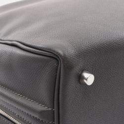 Pre Owned Hermes Sac En Vie Graphite Epsom Leather Shoulder Bag