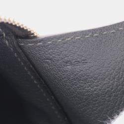 Pre Owned Hermes Sac En Vie Graphite Epsom Leather Shoulder Bag