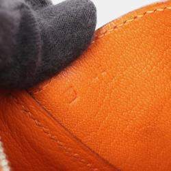 Hermes Sac Envie 26 Orange K Epsom Handbag 