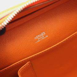 Hermes Sac Envie 26 Orange K Epsom Handbag 