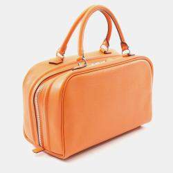 Hermes Sac Envie 26 Orange K Epsom Handbag 