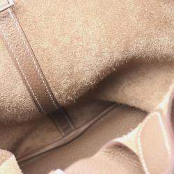 Hermes Picotin Etoupe Z Taurillon Clemence Leather Bag