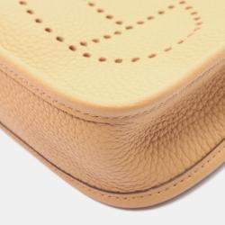 Hermes Evelyne TPM Chai W Taurillon Clemence   Crossbody Bag  