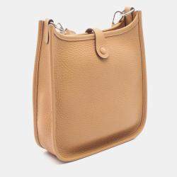 Hermes Evelyne TPM Chai W Taurillon Clemence   Crossbody Bag  