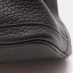 Pre Owned Hermes Garden Party 36 Black Negonda Leather Tote Bag