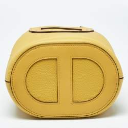 Pre Owned Hermes Sun Taurillon Clemence and Swift Leather In The Loop 18 Bag