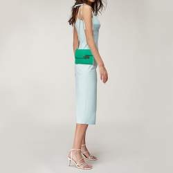 Pre Owned Hermes Menthi Lizard Niloticus GHW Verrou Mini Bag