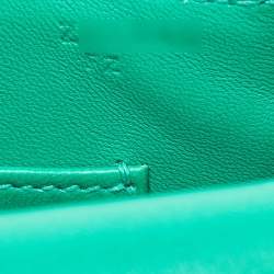 Pre Owned Hermes Menthi Lizard Niloticus GHW Verrou Mini Bag