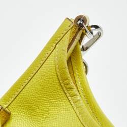Pre Owned Hermès Lime Epsom Leather Evelyne III PM Bag