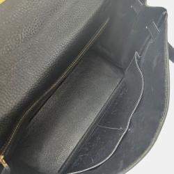 Pre Owned Hermes Kelly 1992 Vintage Black Taurillon Clemence 35