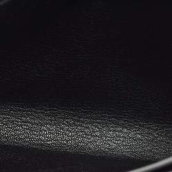 Pre Owned Hermès Black Novillo Leather Kelly Depeches 25 Pouch