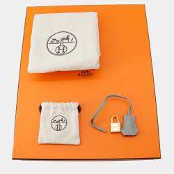 Pre Owned Hermes Birkin 30 Gris Mouette Togo Leather Handbag