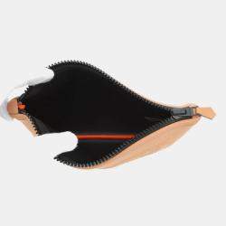 Pre Owned Hermes Neoban Cadrige PM Terre Nylon Polyurethane Tote Bag