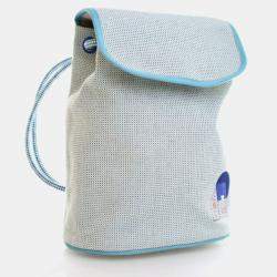 Pre Owned Hermes Les Cabanes Marine H Canvas Backpack