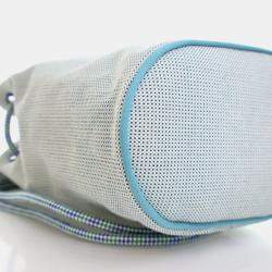 Pre Owned Hermes Les Cabanes Marine H Canvas Backpack