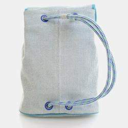 Pre Owned Hermes Les Cabanes Marine H Canvas Backpack