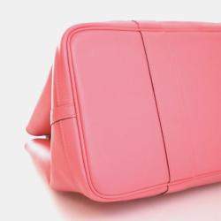 Pre Owned Hermes Garden Party 36 Pink Rose Azalee Epsom Leather Tote Bag