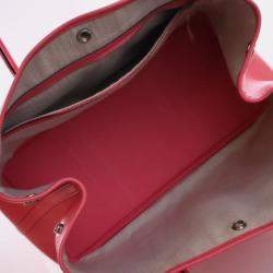 Pre Owned Hermes Garden Party 36 Pink Rose Azalee Epsom Leather Tote Bag