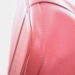 Pre Owned Hermes Garden Party 36 Pink Rose Azalee Epsom Leather Tote Bag