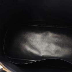 Pre Owned Hermes Bolide 35 Blue Indigo Courchevel Leather Top Handle Bag
