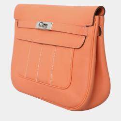 Pre Owned Hermes Berline 28 Leather Bag