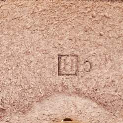 Pre Owned Hermes Brick Red/Moka Toile Canvas and Vache Hunter Herbag 31 Bag