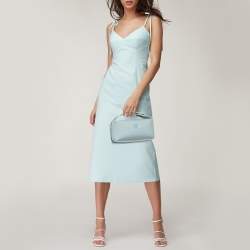 Pre Owned Hermes Eucalyptus Toile H Canvas Large Bride-a-Brac Case