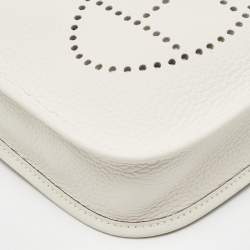 Pre Owned Hermès Gris Pale Taurillon Clemence Leather Evelyne TPM Bag