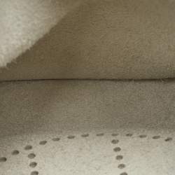 Pre Owned Hermès Gris Pale Taurillon Clemence Leather Evelyne TPM Bag